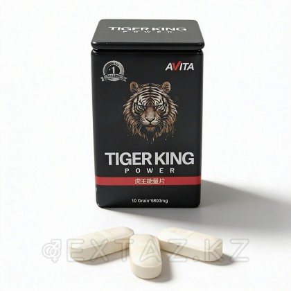 Возбуждющее средство для мужчин Tiger King (10 таблеток) от sex shop Extaz