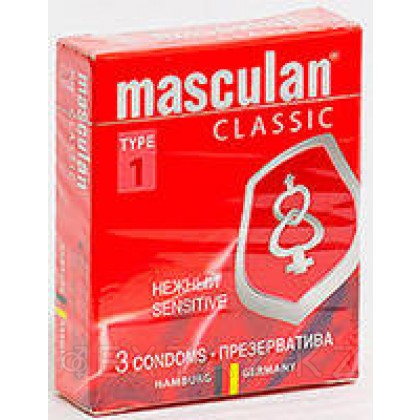 Презерватив Masculan Sensitive Plus № 3 (Нежные) от sex shop Extaz