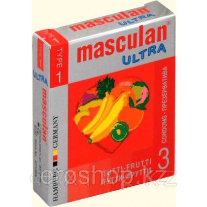 Презервативы Masculan ultra тутти-фрутти от sex shop Extaz