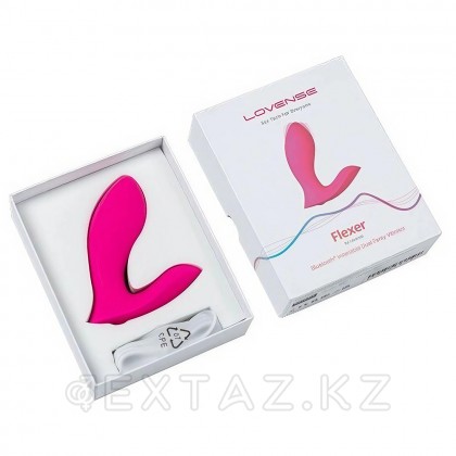 Двойной вибратор Flexer Lovense (для точки G и клитора) от sex shop Extaz фото 6