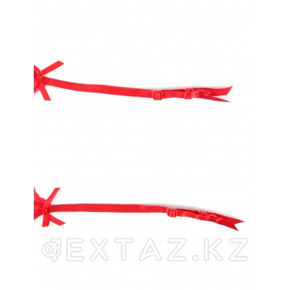Пояс для чулок на высокой посадке Red Sexy Lace (3XL) от sex shop Extaz фото 3
