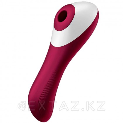 Вакуумный стимулятор с вибрацией Dual Crush Satisfyer от sex shop Extaz фото 4