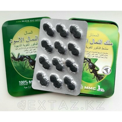 Черный муравей - витамин (12 таб, зел. коробка) от sex shop Extaz фото 4