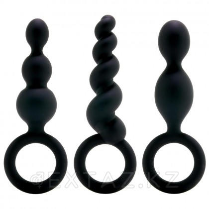 Набор анальных игрушек Satisfyer Booty Call black (набор 3 шт) от sex shop Extaz фото 2