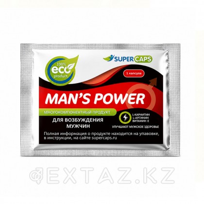 Средство возбуждающее с L-carnitin Man's Power 1 капсула от sex shop Extaz