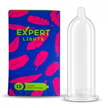 Презервативы EXPERT LIGHTS № 12+3 (ультратонкие), 12+3 шт. от sex shop Extaz