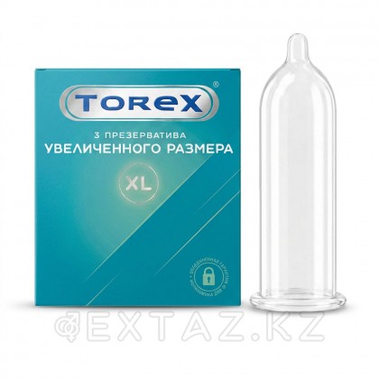 Презервативы увеличенного размера - TOREX 3 шт. от sex shop Extaz