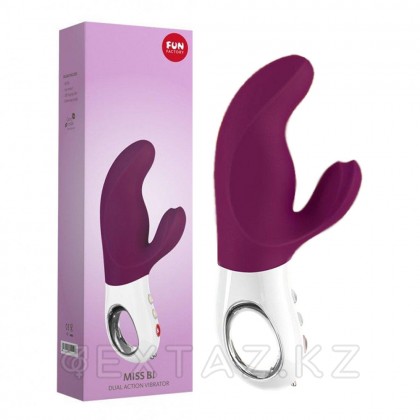 Кролик-вибратор Miss Bi от Fun factory (ежевичный) от sex shop Extaz