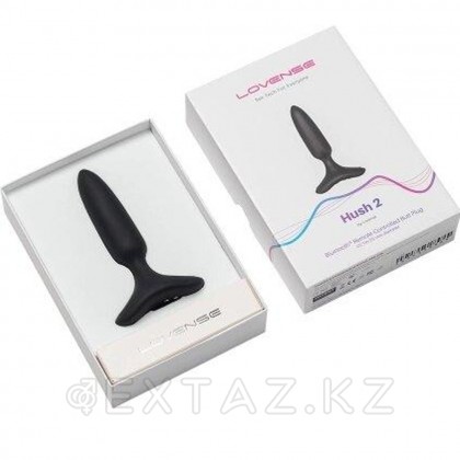 Анальная вибропробка Hush 2 второго поколения с управлением на расстоянии от Lovense (XS: 25*120 мм.) от sex shop Extaz фото 6