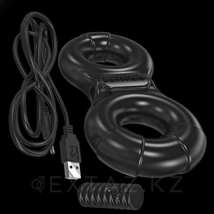 Вибро кольцо Bathmate Vibe Ring - Eight от sex shop Extaz фото 3