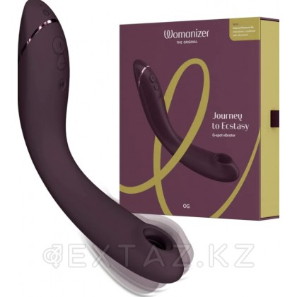 Стимулятор G-точки Womanizer OG c технологией Pleasure Air и вибрацией фиолетовый от sex shop Extaz фото 4
