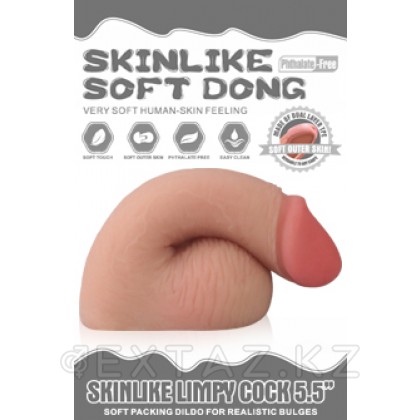 Фаллоимитатор для ношения Skinlike Limpy Cock (14 см.) от sex shop Extaz фото 2