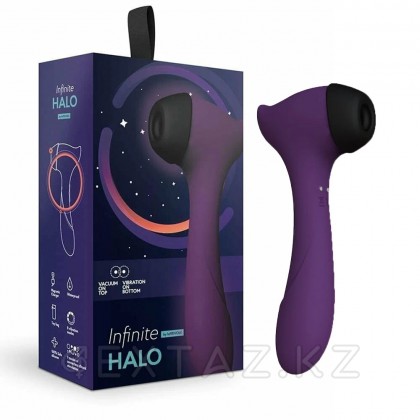 Вибратор-стимулятор Le Frivole Infinite Halo, вакуумный бесконтактный, фиолетовый от sex shop Extaz