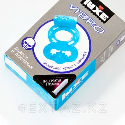 Эрекционное кольцо - Дьявол в доспехах (Luxe) от sex shop Extaz фото 4
