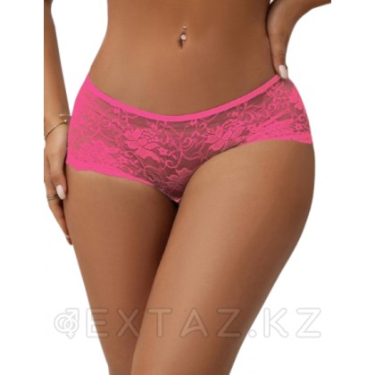 Трусики на завязках с доступом, розовые, 3XL-4XL от sex shop Extaz