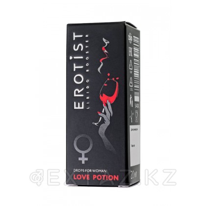 Возбуждающие капли Erotist LOVE POTION для женщин (20 мл.) от sex shop Extaz фото 3