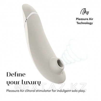 Бесконтактный клиторальный стимулятор Womanizer Premium 2 серый от sex shop Extaz фото 6