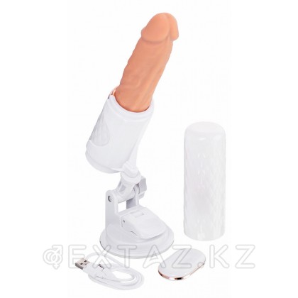 Секс-машина Sekster MotorLovers белая 29 см от sex shop Extaz