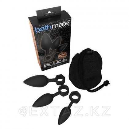 Анальные втулки Bathmate Anal Training Plugs, набор 3 шт от sex shop Extaz фото 3
