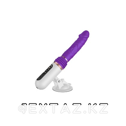 Телескопический вибратор с дисплеем на подставке от sex shop Extaz фото 2