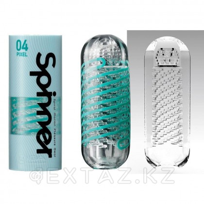 TENGA SPINNER Мастурбатор Pixel от sex shop Extaz