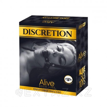 Кляп для рта Alive Discretion, черный  от sex shop Extaz фото 3