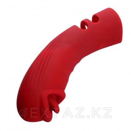 Силиконовый вибратор на палец с дополнительной стимуляцией от sex shop Extaz фото 14