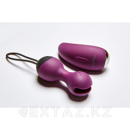 Виброшарики Кегеля с вибро-пультом SuperNova, цвет сливовый (INFINITE collection) от sex shop Extaz фото 3