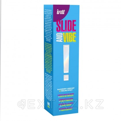 Увлажняющий гель INTT SLIDE BERRY SLIDE! на водной основе, ежевика, 100 мл от sex shop Extaz фото 4