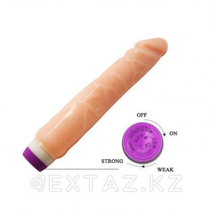 Вибратор реалистик 25*4 см. от sex shop Extaz фото 6