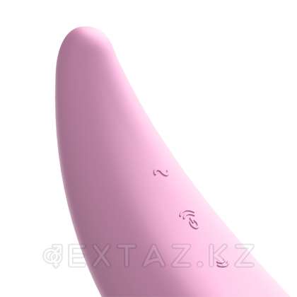 Вакуумный клиторальный стимулятор Satisfyer Curvy 3+ (розовый) от sex shop Extaz фото 9