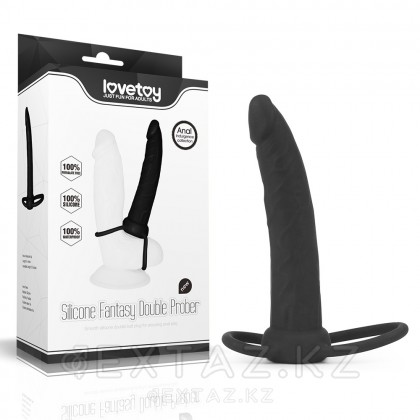 Страпон для двойного проникновения - Fantasy double prober (15,2 Х 3,3 см) от sex shop Extaz фото 8