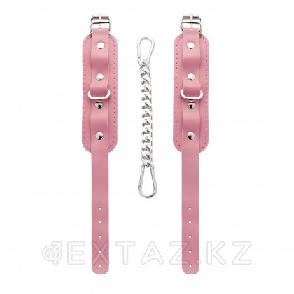 Оковы скругленные розовые (серебро) от sex shop Extaz