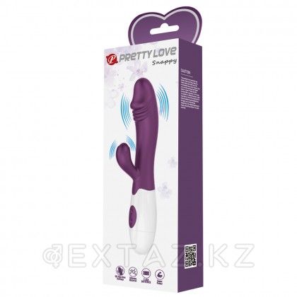 Фиолетовый вибратор-кролик Snappy (19) от sex shop Extaz фото 11