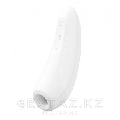 Вакуумный клиторальный стимулятор Satisfyer Curvy 1+ (белый) от sex shop Extaz