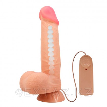 Реалистичный вибратор Cass с пультом на проводе, 21,8 см от sex shop Extaz