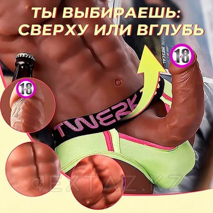 Спортивное мужское тело с фаллоимитатором (8,5 кг.) от sex shop Extaz фото 7