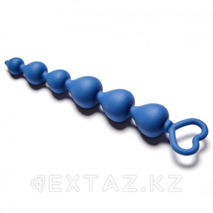 Анальная цепочка Heart Ray (кобальт) от sex shop Extaz фото 3