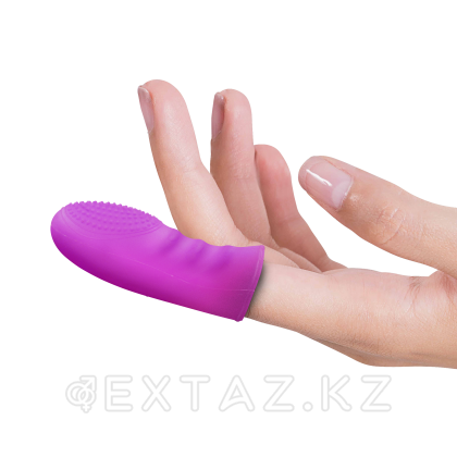 Насадка на палец для стимуляции розовая от sex shop Extaz