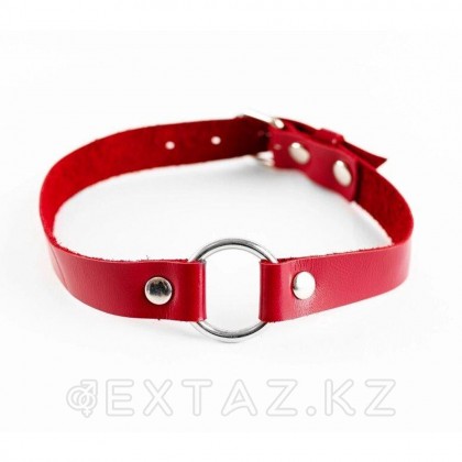 Чокер из натуральной кожи Red от sex shop Extaz