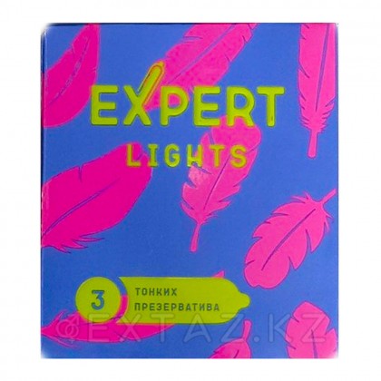 Презервативы EXPERT LIGHTS № 3 (ультратонкие), 3 шт. от sex shop Extaz