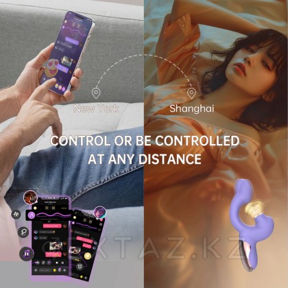 Вибратор с двойной стимуляцией Magic Ponder синий от Magic Motion от sex shop Extaz фото 5