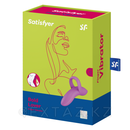 Вибратор на палец Satisfyer Bold Lover темно-розовый от sex shop Extaz фото 6