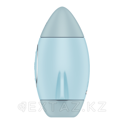 Стимулятор клитора с воздушной стимуляцией и вибрацией Satisfyer Mission Control (голубой) от sex shop Extaz фото 3