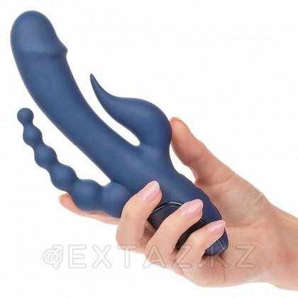 Вибратор тройного действия CalExotics III Triple Orgasm, 11.5 см x 3.25 см от sex shop Extaz фото 4