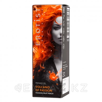 Гель Erotist с эффектом вибрации VOLCANO OF PASSION персик-маракуйя 25 мл от sex shop Extaz фото 4