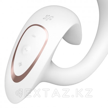 Вибратор-кролик с двойной стимуляцией G for Goddess 1 белый от Satisfyer от sex shop Extaz фото 4