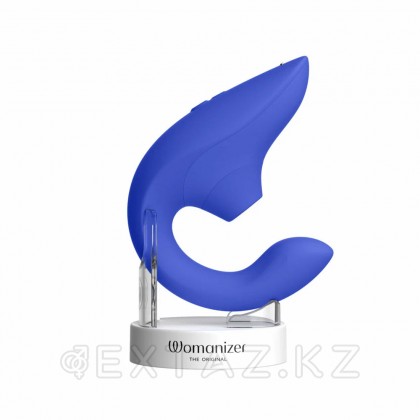 Бесконтактный клиторальный стимулятор Womanizer Blend, голубой от sex shop Extaz фото 10