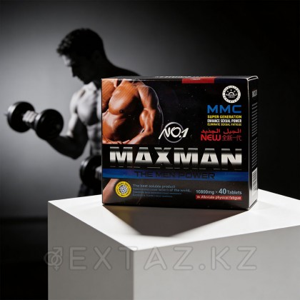Возбуждающий препарат для мужчин MAX MAN №1 (40 таб.) от sex shop Extaz фото 4