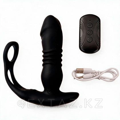 Анальный вибратор с пультом ДУ от sex shop Extaz фото 6